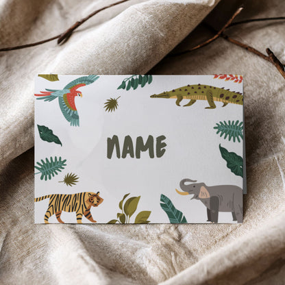 Wild One Baby Shower Invitation & Digital Template Bundle