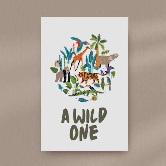 Wild One Favour Tags