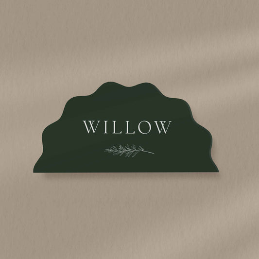 Willow Place Card