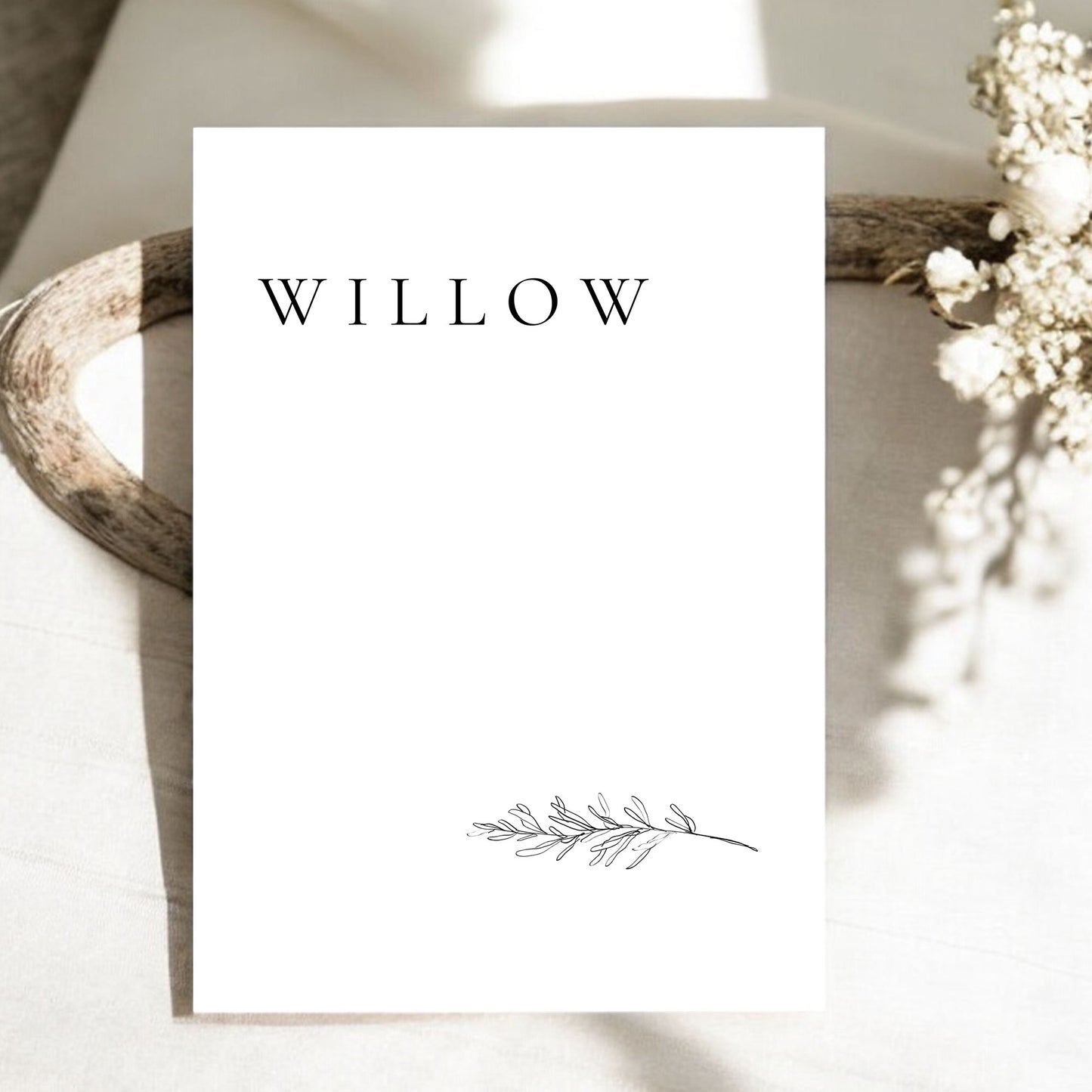 Willow Digital Templates